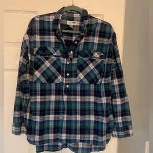 Cute plaid button down